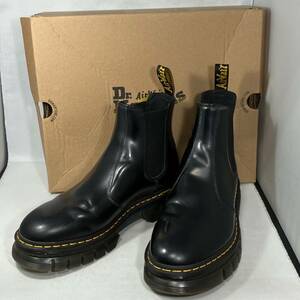 Dr.Marten サイドゴアブーツ ブラック Dr.Martens ドクターマーチン ワークブーツ サイドゴアブーツ UK9 EU43 黒