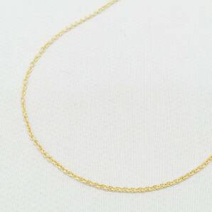 MIKIMOTO ミキモト K18 約43cm 総重量約2.8g ゴールド チェーン ネックレス レディース アクセサリーの画像1