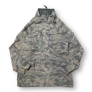 00sミリタリー／USAF APECS ABU Gore Tex Parka Jacket ゴアテックス パーカ ジャケット M-L ベージュ カーキ ダークグリーン 店舗受取可