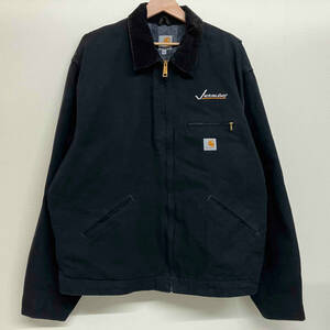 Carhartt DUCK DETROIT JACKET VICTAULIC カーハート ダック デトロイト ジャケット ブラック J001 サイズ2XL