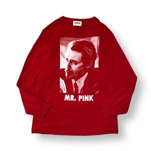 BOWOW MR. PINK Cut Sew 長袖Tシャツ レッド Lサイズ バウワウ 店舗受取可