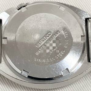 ［ジャンク］ SEIKO セイコー 5ACTUS ファイブアクタス 6106-7590 自動巻き グリーン 本体のみ 腕時計の画像7