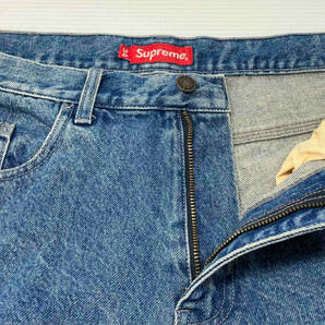 ★ Supreme シュプリーム 21SS Handstyle Denim Painter Short ハーフジーンズ サイズ34 インディゴ 夏の画像5