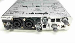 cakewalk by Roland USB Audio Capture UA-25EXCWオーディオインターフェース