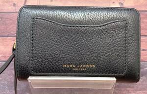 長財布 ブラック MARC JACOBS マーク ジェイコブス //ラウンドファスナー /M0008168 001 /リクルートスタンダード ウォレット /BKACK/牛革