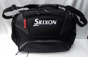 SRIXON スリクソン ボストンバッグ ゴルフバッグ ゴルフ用品 2way 黒 ブラック シューズ収納可能