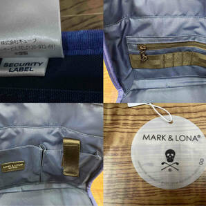 未使用品 MARK&LONA ALL MY LOVING MINI BAG マークアンドロナ ミニバッグ ブルー 15周年デザインの画像7