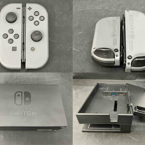 現状品 付属品欠品 箱傷み 初期化済 ニンテンドースイッチ Nintendo Switch Joy-Con(L)/(R) グレー(HADSKAAAH)(バッテリー拡張モデル)の画像4