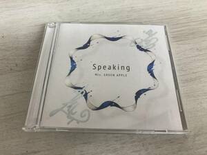 ジャンク Mrs.GREEN APPLE CD Speaking(初回限定盤)(DVD付)【書き込み・ディスク傷あり】