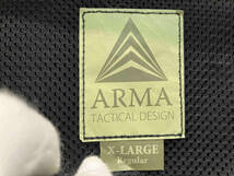 ARMA TACTICAL DESIGN アルマ ジャケット サイズXL ブラック 黒 メンズ 春秋_画像3