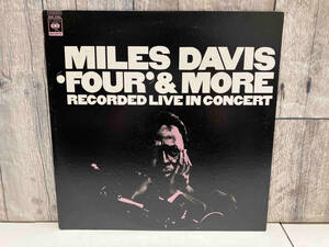 【LP盤】 MILES DAVIS/マイルス・デヴィス FOUR & MORE MILES DAVIS RECORDED LIVE IN CONCERT 18AP2063