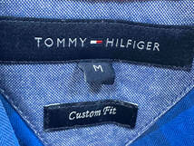 TOMMY HILFIGERトミーヒルフィガー 長袖シャツ チェック柄 ブルー Mサイズ 0950168_画像3