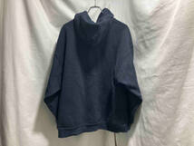 NAUTICA Basic Sweat Hoodie ベーシック スウェット フーディ パーカー ネイビー SIZE M ノーティカ_画像2