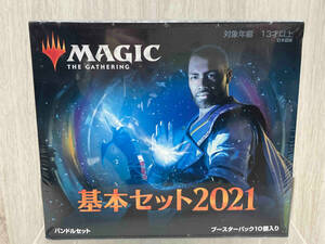 [ unopened goods ]MTG basic set 2021 band ru set Japanese edition booster pack 10 piece entering 