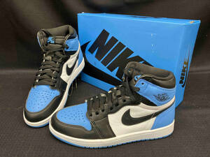 NIKE スニーカー /DZ5485-400 /AIR JORDAN 1 RETRO HIGH OG university blue UNC toe ナイキ エアジョーダン サイズ：25.5cm