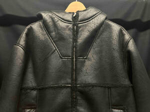 Supreme シュプリーム Faux Shearling Hooded Jacket ジャケット サイズ：S ブラック