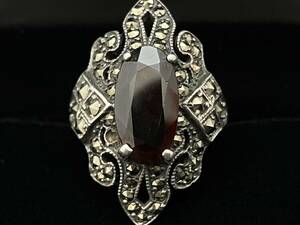  silver 925 ring ring Vintage design 5.7g approximately 11 number 