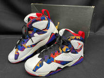 NIKE AIR JORDAN 7 RETRO BG / 304774-142 /ナイキ エアジョーダン スニーカー サイズ：24.5cm_画像1