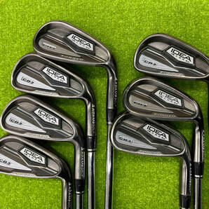 アイアンセット/ADAMSGOLF アダムスゴルフ/IDEA BLACK CB3/FORGED/N.S.PRO 950GH/フレックス Rの画像1