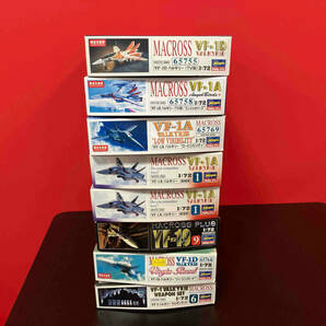 ハセガワ マクロス プラモデル まとめ売り 1/72 VF-1D バルキリー VF-1A バルキリー エンジェルバーズ ロービジビリティ 他の画像1