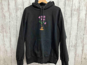 Supreme flowers hooded sweatshirt 18AW／ブラック ／パーカー／フーディ／メンズ／Mサイズ