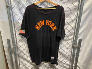 Stussy NEW YORK POCKET tee Print Tee Size:XL Made in Mexico Dark Brown ステューシー プリントポケットT 半袖Tシャツ ダークブラウン