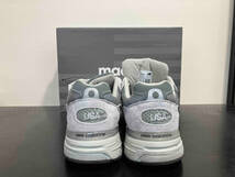 New Balance ニューバランス MR993 Made in USA アメリカ製 MR993GL グレー GREY 27.5 UK9 スニーカー ランニングシューズ メンズ_画像4