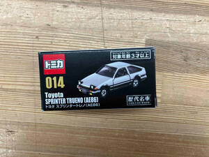 トミカ　歴代名車コレクション014号　トヨタ スプリンタートレノ（AE86）