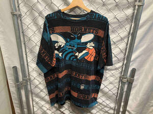 90s SALEM SPORTSWEAR CHARLOTTE HORNETS Logo Tee Size:XXL Made in USA シャーロットホーネッツTシャツ