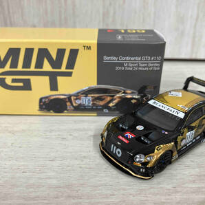 MINI GT 1/64 ベントレー・コンチネンタルGT3'トータル・スパ24時間 2019 #110 ベントレーチーム Mスポーツ' ミニカーの画像1