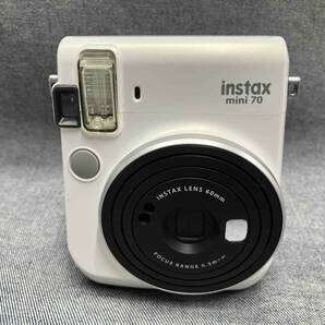 FUJI FILM instax mini 70 (ホワイト)(チェキ) APS/コンパクトカメラ(12-06-04)の画像1