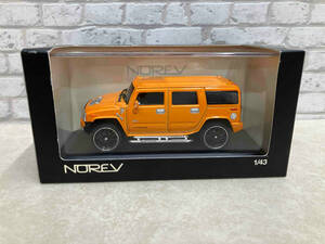 ミニカー NOREV 1/43 Hummer H2 Geiger ハマー オレンジ ノレブ Gamme Collection