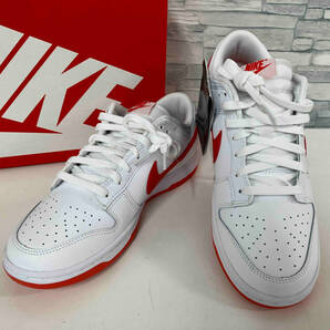 【タグ付き】NIKE ナイキ DUNK LOW RETRO ダンクローレトロ DV0831-103 スニーカー ホワイト x オレンジ 26.5cm 店舗受取可の画像1