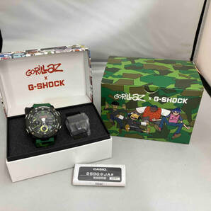 CASIO カシオ G-SHOCK Gショック GA-2000GZ-3AJR Gorilazコラボ クォーツ 箱付き 腕時計の画像9
