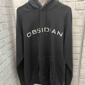 OBSIDIAN／パーカー／ODM0052102／サイズXL／ブラック／コットン／オブシディアンの画像1