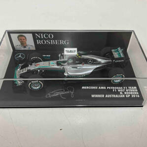 MINICHAMPS 1/43 メルセデス AMG ペトロナス F1チーム W07 ハイブリッド ニコ・ロズベルグ 2016 ミニチャンプス ミニカーの画像1