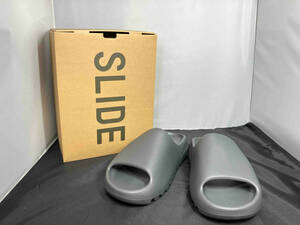 adidas アディダス サンダル ID4132/ YEEZY Slide Granite イージースライド グラナイト サンダル 28.5cm メンズ グレー系 灰色系 ※箱付