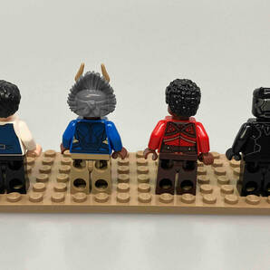 正規品LEGO 76100 ロイヤル・タロン・ファイターの攻撃※ブラックパンサー ナキア キルモンガー ユリシーズ・クロウ マーベル 中古の画像5