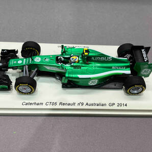 スパークモデル CATERHAM F1 CT05 RENAULT N 09 AUSTRALIAN GP 2014 (15-08-11)の画像3