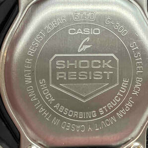 ジャンク 【1円スタート】【電池切れ】CASIO カシオ G-SHOCK G-300 クォーツ 腕時計(ゆ15-04-14)の画像3