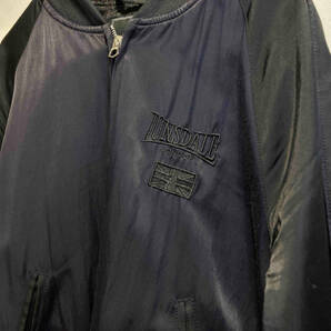 MEN’S BIGI × LONSDALE 刺繍スカジャン スカジャン ブラック サイズM メンズビギ ロンズデール 店舗受取可の画像3
