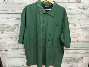 WILD THINGS Wild Things short sleeves shirt nylon jacket green XL size WT21335AD-EC