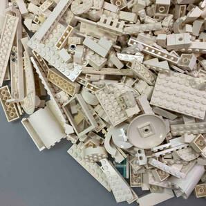LEGO 色分けブロック バラ 【白/ホワイト】3Kg以上 大量 まとめ売り パーツ プレート 基本ブロック 特殊ブロック 部品取りの画像5