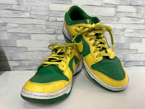 NIKE ナイキ DUNK LOW RETRO ダンクローレトロ/DV0833-300 イエロー x グリーン 26.5cm 店舗受取可