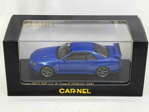 ヒコセブン 1/43 日産 スカイライン GT-R VspecⅡ (BNR34) 2000 Bayside Blue CARNEL その他