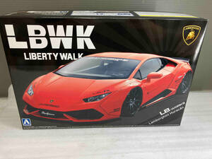  не использовался товар пластиковая модель Aoshima 1/24 LB Works Lamborghini ula can Ver.1 Liberty walk No.15