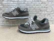 new balanceニューバランス M574NGS サイズ23.5cm グレー ローカットスニーカー レディース_画像2