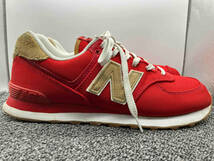 New Balance ニューバランス スニーカー ML574BN2 サイズ28.5cm レッド 赤_画像4