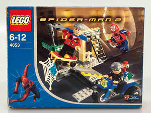 正規品LEGO 4853 ダイヤモンド強盗を追え！レゴ スパイダーマン2 中古