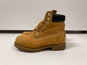 Timberland ティンバーランド プレミアムブーツ ヌバック 10061 ワークブーツ 黄土色 サイズ7W 25cm